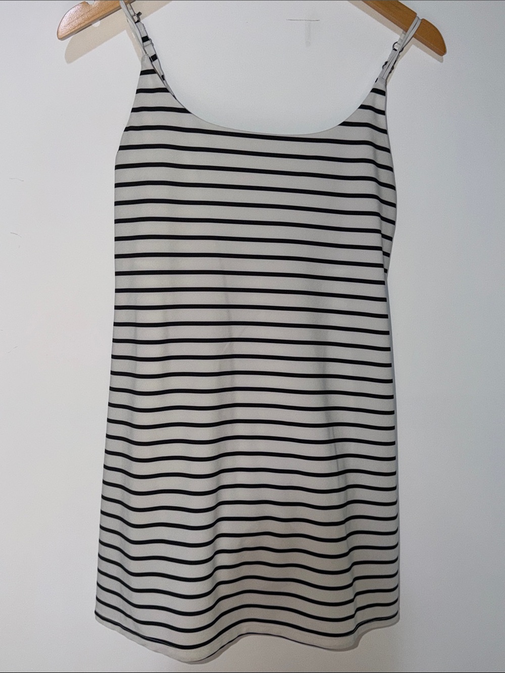 Abercrombie & Fitch traveler Black and White Striped Slip Mini Dress small